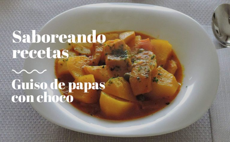 Como hacer el mejor Guiso de papas con chocos
