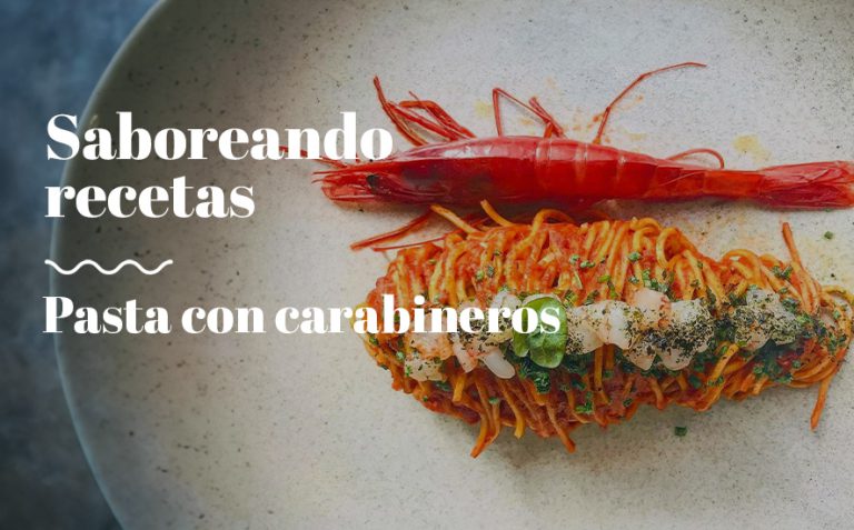 Pasta con carabineros