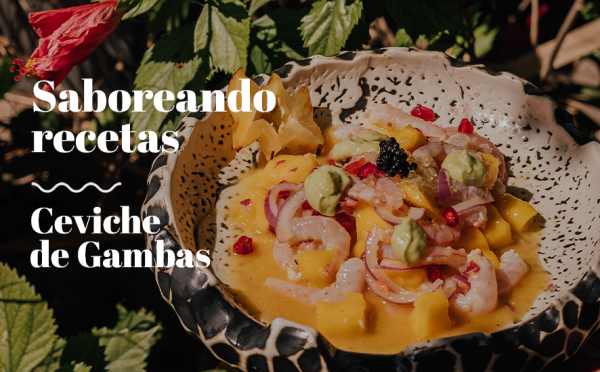 Ceviche de Gamba Blanca
