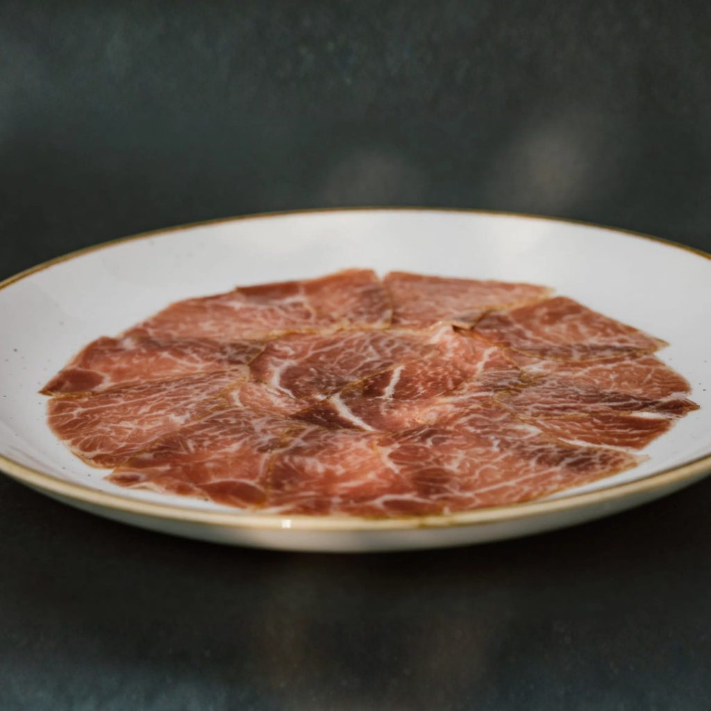 Carpaccio de Ventresca de Atún Rojo